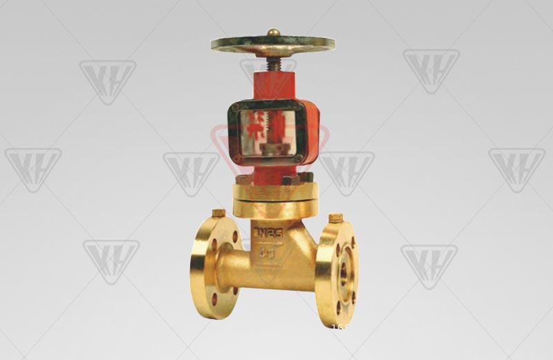 Small-bore copper oxygen globe valve